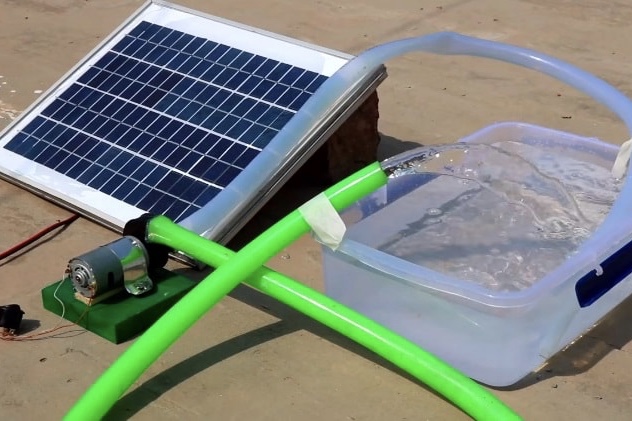 Video: Build Your Own Solar Powered Water Pump!