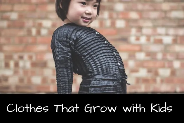 Video: Clothes that grows on kids...