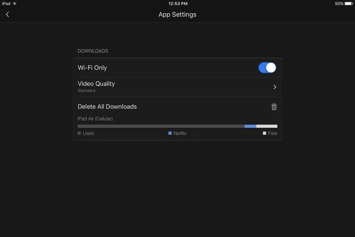 Download movies from Netflix to your device! 4