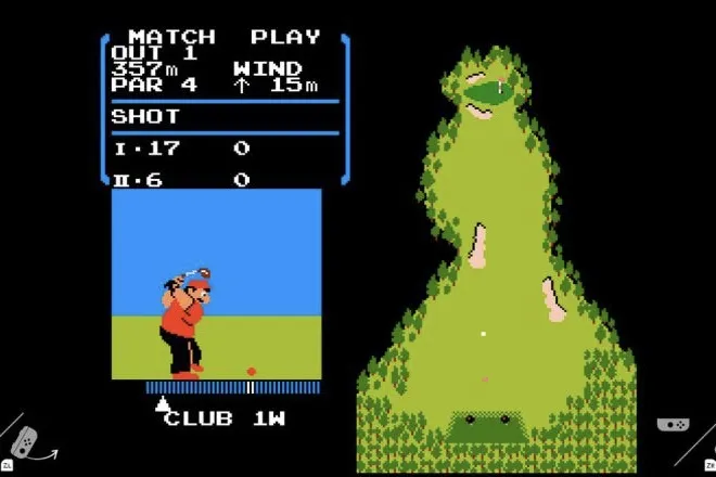 Turns out your Nintendo Switch is hiding an NES emulator and a copy of 'Golf' 0