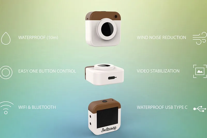 The Instasnap camera makes posting to Instagram phone-free!! 0