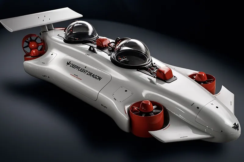 Video: The DeepFlight Dragon Submarine! 0