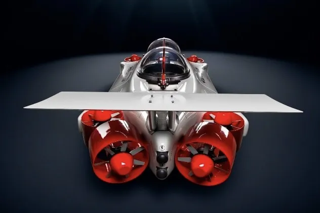Video: The DeepFlight Dragon Submarine! 1