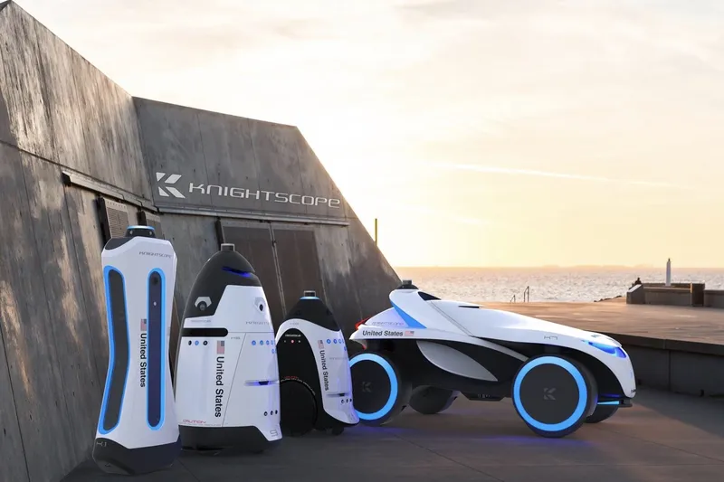 Knightscope's new robot looks like a mini concept car!! 2