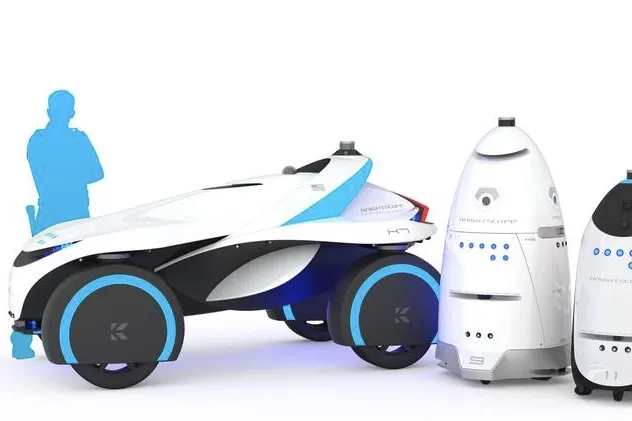 Knightscope's new robot looks like a mini concept car!! 0