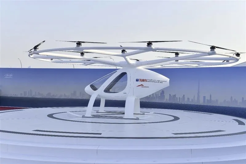 Volocopter flying taxi takes to the skies in Dubai! 0