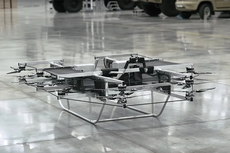 Video: Kalashnikov unveils a new electric-powered flying car! 2