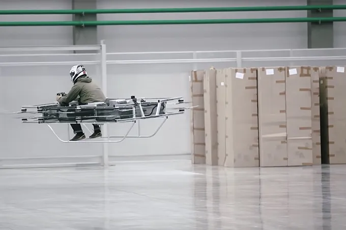 Video: Kalashnikov unveils a new electric-powered flying car! 3