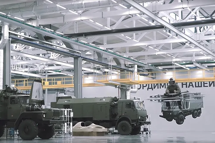 Video: Kalashnikov unveils a new electric-powered flying car! 4