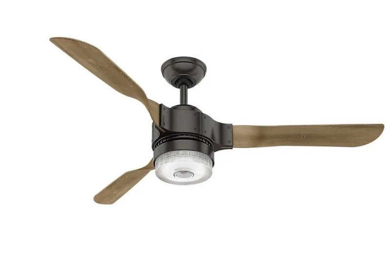 Video: The Hunter Apache Wifi ceiling fan works with Alexa and Siri!! 1