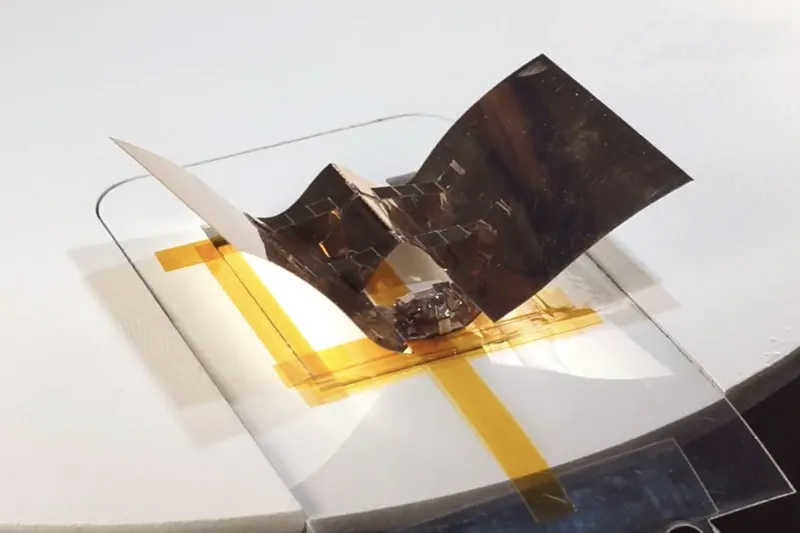 Video: Origami-like transforming robots uses folding exoskeleton! 5