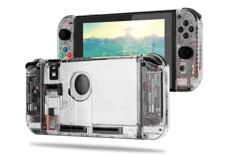 Video: You can make a beautiful, transparent Nintendo Switch. Here is how... 1