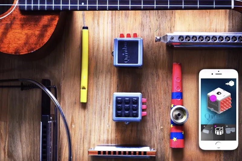 Video: The Quiubo music-making cube puts music creation at your fingertips. 5