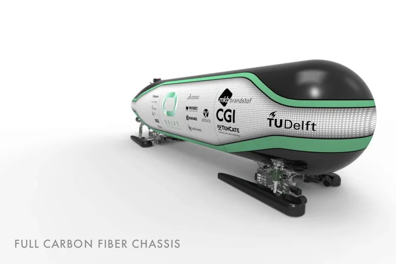Video: Delft Hyperloop develops a prototype for high-speed travel between cities. 7