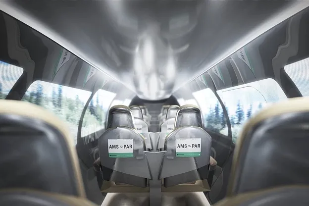 Video: Delft Hyperloop develops a prototype for high-speed travel between cities. 2
