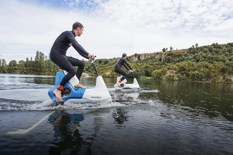 Video: Menta5 is an electircal-pedal-water-bike! 0