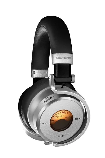 These headphones feature a working VU meter on the outside!! 2