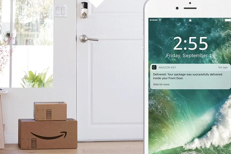 Not home? No Worries, Amazon lets the delivery person slip inside 4