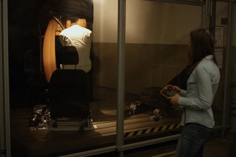 Video: Ford has a robotic butt that test the comfort of its Fiesta seats. 2