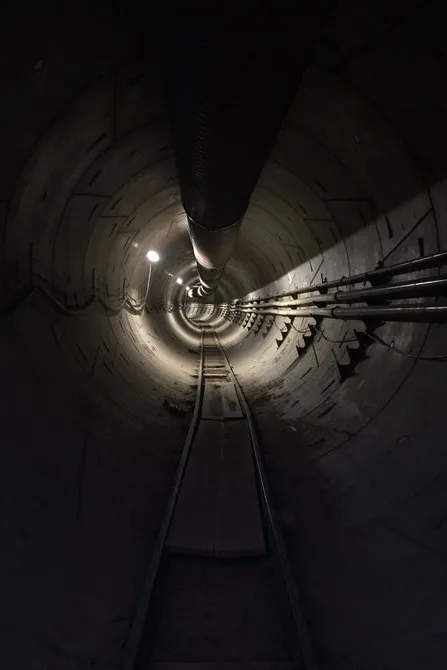 Elon Musk's underground tunnels in LA starts to take shape. 0