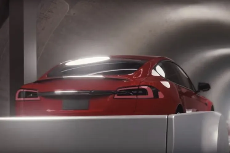 Elon Musk's underground tunnels in LA starts to take shape. 2