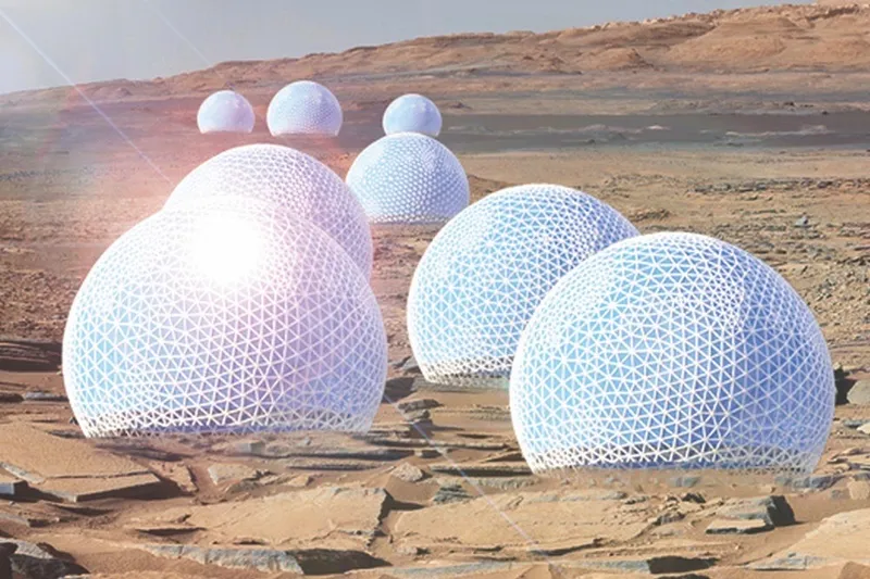Check out MIT's prize-winning Mars City 0