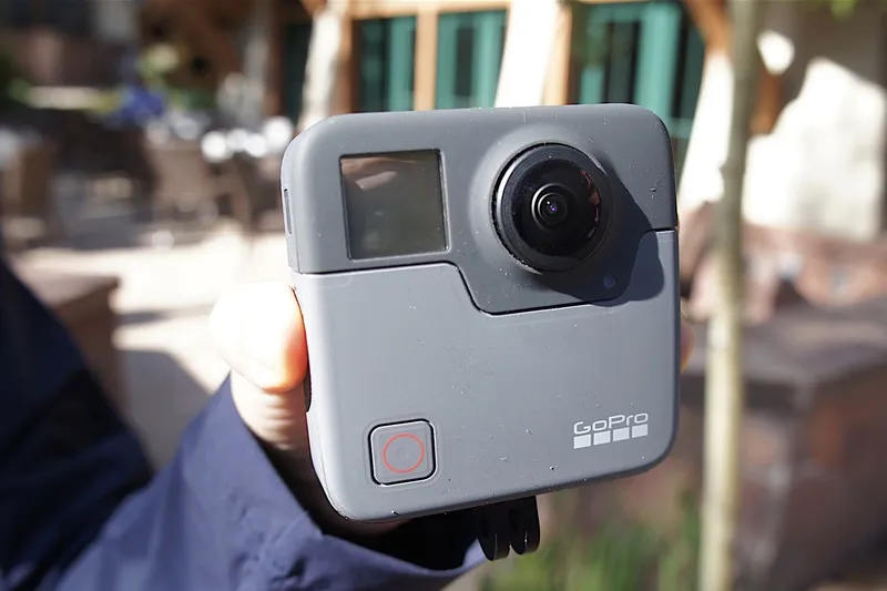 This is the new GoPro Fusion, all-in-one VR Camera! 4