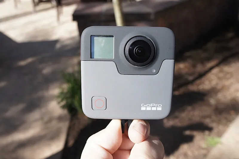 This is the new GoPro Fusion, all-in-one VR Camera! 3