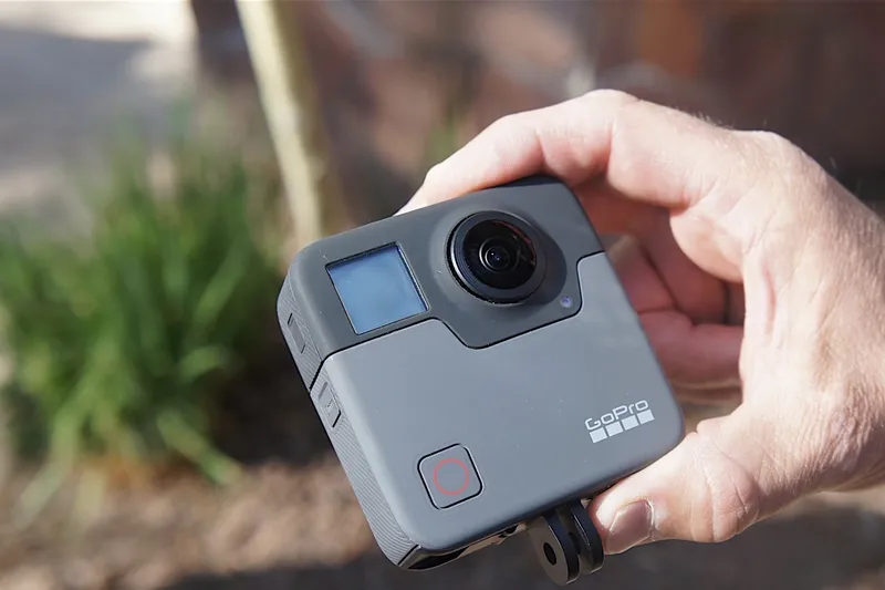 This is the new GoPro Fusion, all-in-one VR Camera! 6