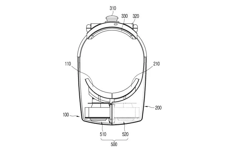 A VR headset that can split in half? LG patents the design 5