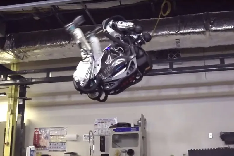 The Atlas robot shows off its backflip skills