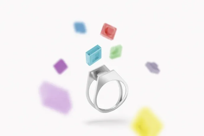 3D-printed Lego jewellery by Hintlab! 0