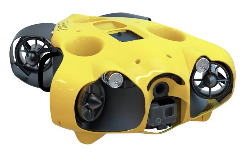 A submarine drone that follows you around underwater