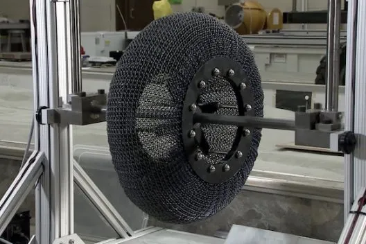Video; New Mars Rover tires that remember its shape