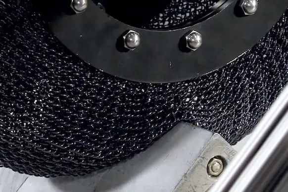Video; New Mars Rover tires that remember its shape