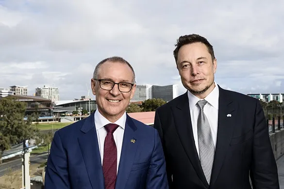 Tesla launches biggest lithium-ion battery set in South Australia 3