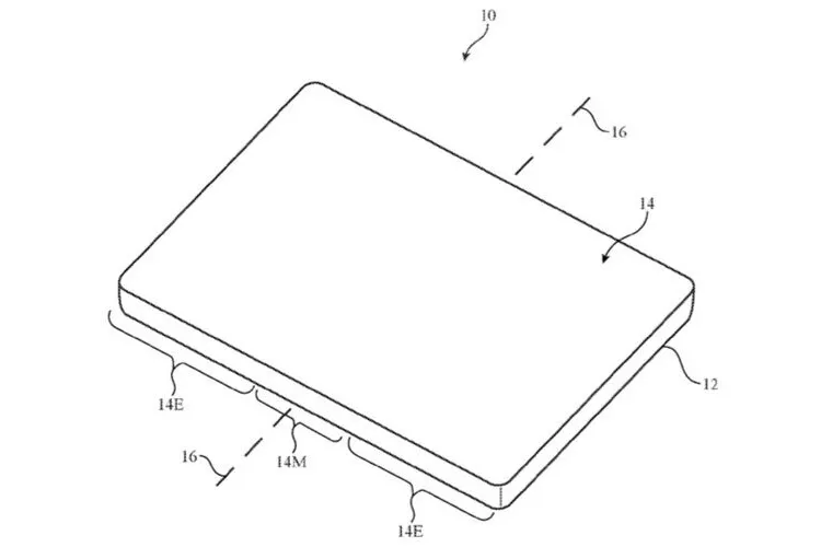 Apple patent reveals a foldable flip phone that looks like a book. 1