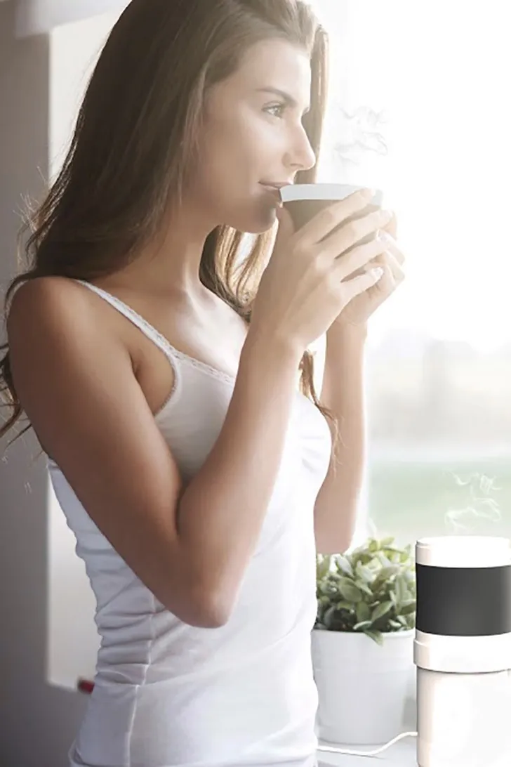 Wake up to a cup of joe, next to your bed 6