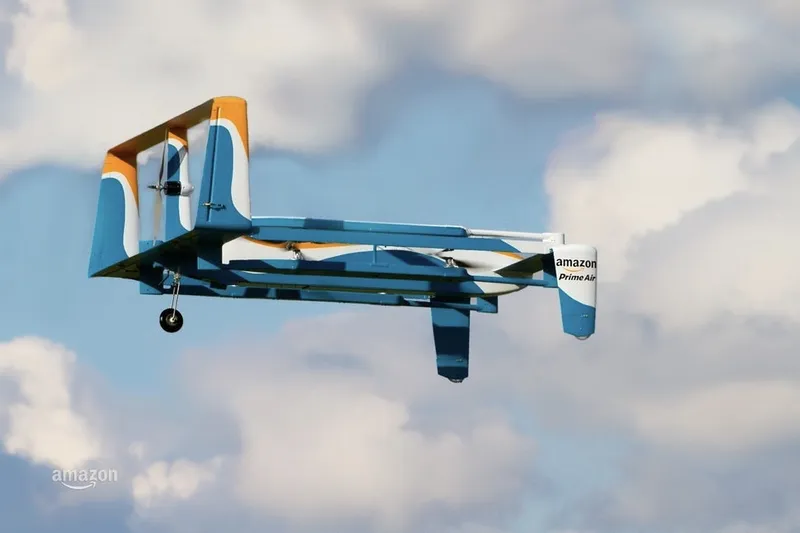 Amazon patents self-destructing drones 0