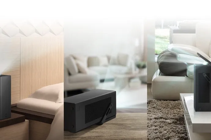 CES 2018 introduces LG 4K UHD projector, beams anywhere!!