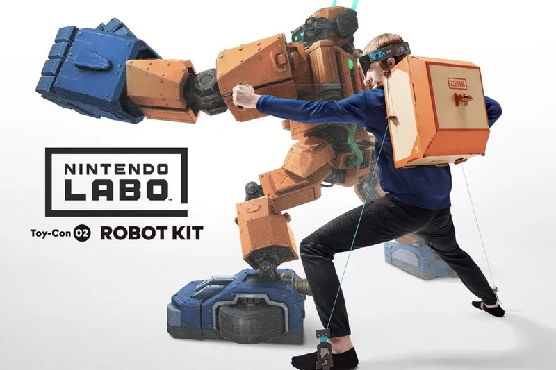 Video: Nintendo Switch launches DIY robot kits, just take my money!!