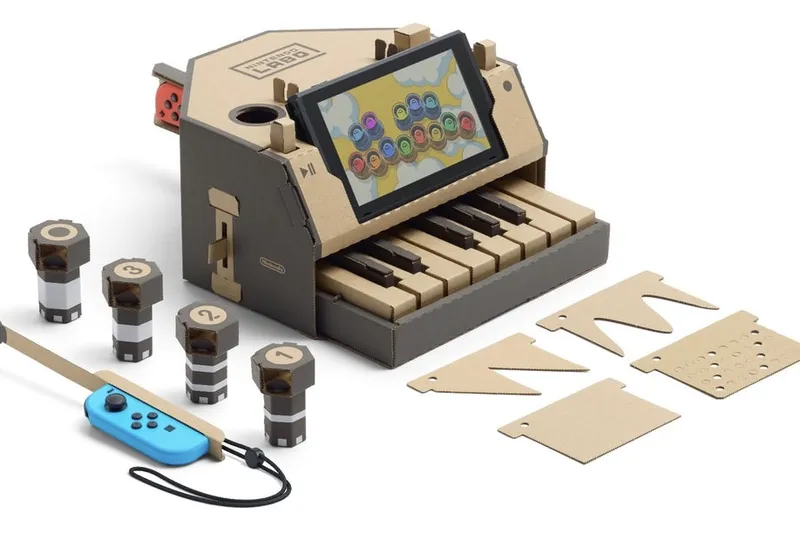 Video: Nintendo Switch launches DIY robot kits, just take my money!!