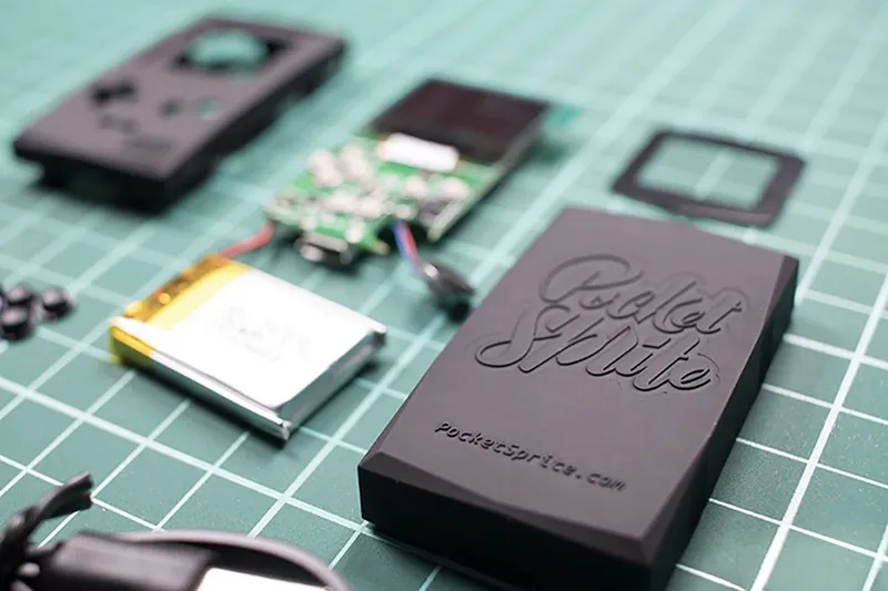 Video: Pocketsprite game console takes gaming wherever you go.