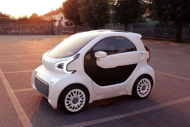 A 3D printed electric vehicle only features 57 parts
