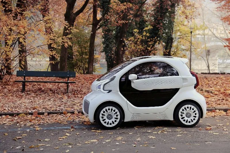 A 3D printed electric vehicle only features 57 parts