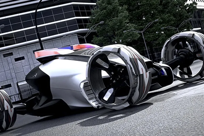 The Hankook Tires Concept are a realistic alternative to future driving!! 2
