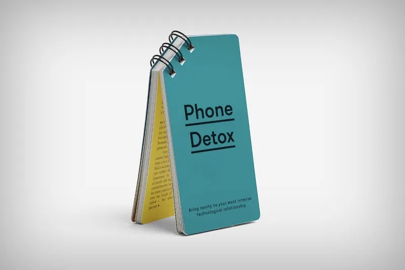 Need a detox from your phone, there is a book for that!