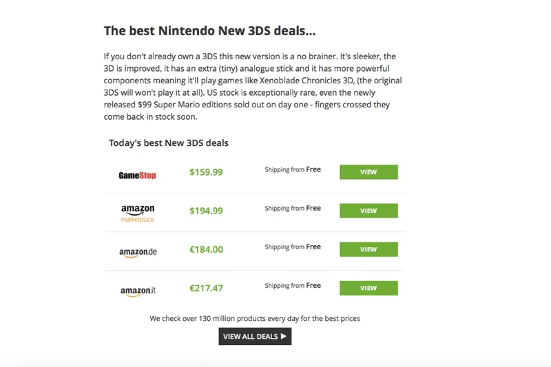Best Nintendo New 3DS Deals May 2017 0