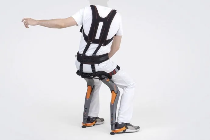 Video: 'Chairless Chair' might be the future for factory workers!! 0