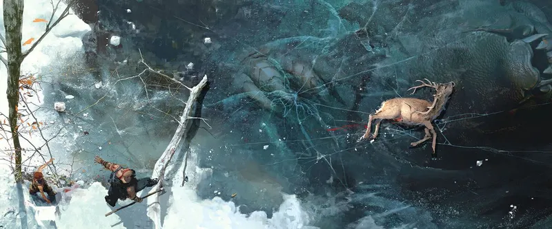 These God of War prints makes the story come to life
